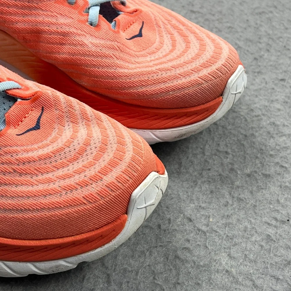 Hoka One One Mach 5 Everyday Training Shoes Women's 10.5 Peach Pink Race Running